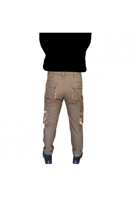 HAKİ ÜZERİNE MEŞE AĞAÇ DESEN PANTOLON HAKİ ÜZERİNE MEŞE AĞAÇ DESEN PANTOLON